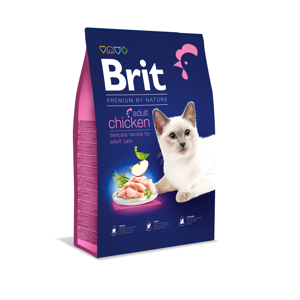 Brit Brit Premium Cat New Adult Chicken 0,8 kg