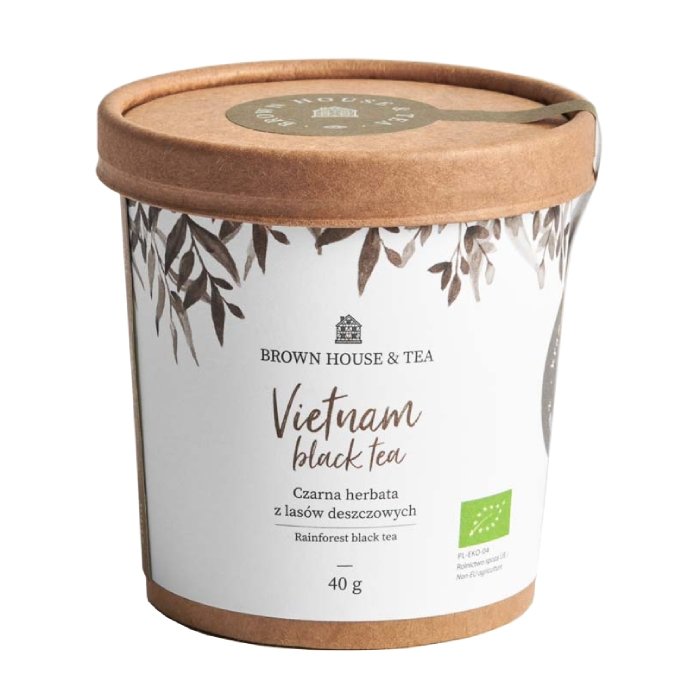 Brown House & Tea Brown House & Tea Vietnam Tea Czarna Herbata sypana 60g BHTVTB060