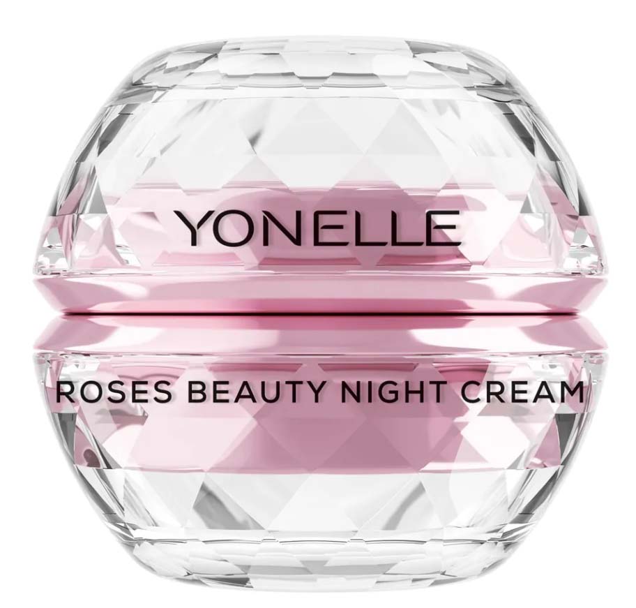 Yonelle Roses Beauty krem piękności nasycony różami na noc 50ml Darmowa dostawa