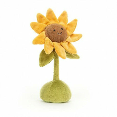 Jellycat DEKORACYJNA MASKOTKA Flowerlette Sunflower - Kwiat Słonecznik - 21 cm FLO6S