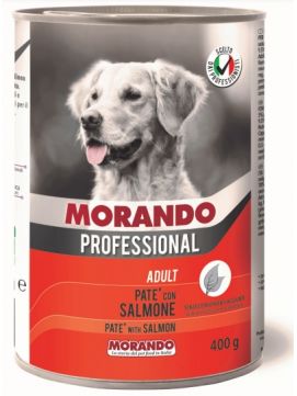 MORANDO Morando Pro Mokra Karma Dla Psa Pasztet Łosoś 400 g