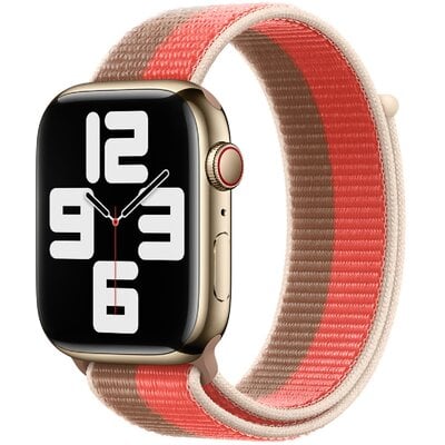 Apple Pasek do Watch 42/44/45mm) Róż pomelo/Beżowy