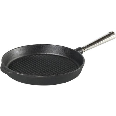 Skeppshult Patelnia grillowa okragła 25 cm. stalowa rączka