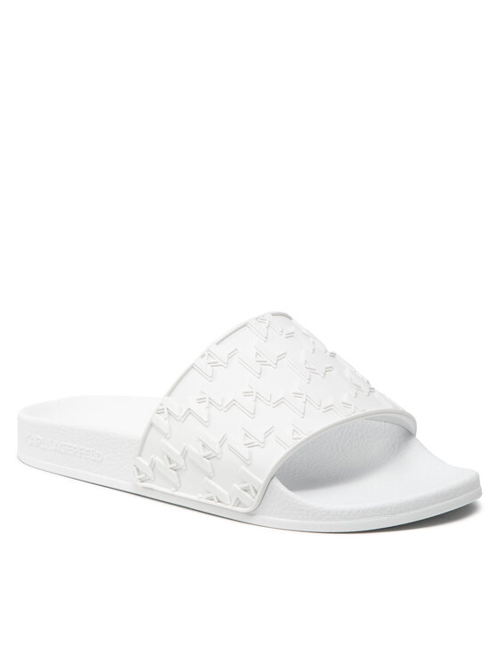 Lagerfeld KARL Klapki KL80903 Biały