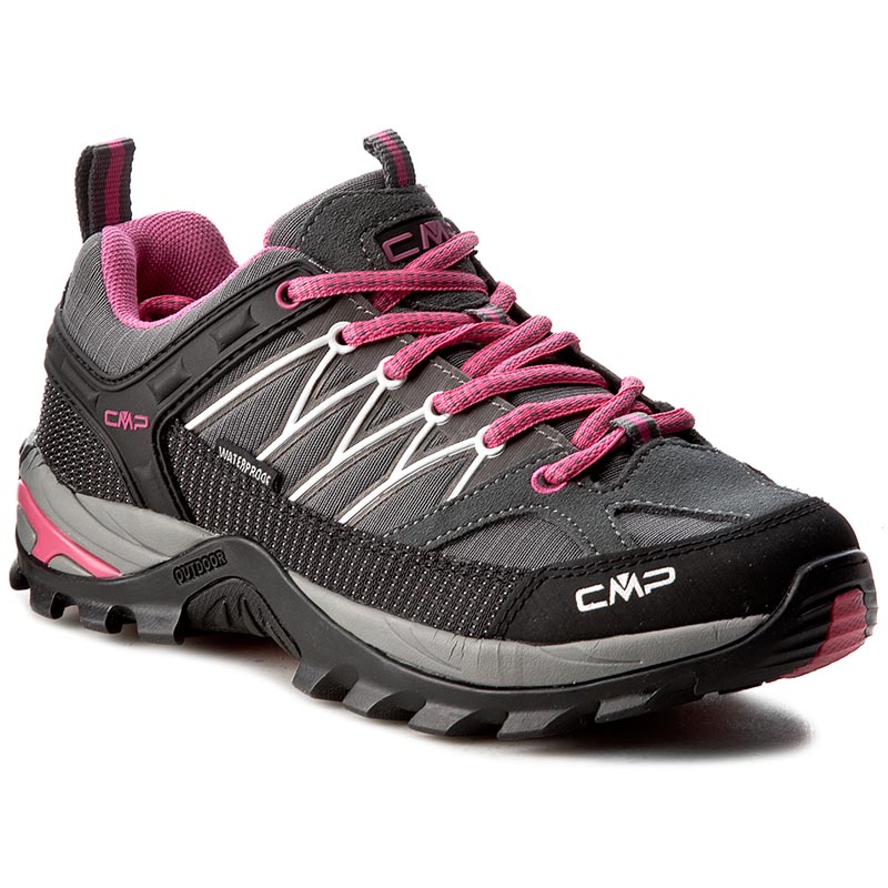 CMP Trekkingi Rigel Low Trekking Shoes Wp 3Q54456 Grey/Fuxia/Ice 103Q