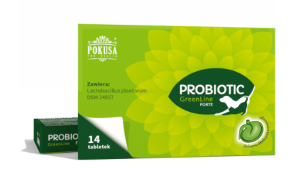 Pokusa FOR HEALTH GreenLine Probiotic Forte 14 tabl 54170-uniw