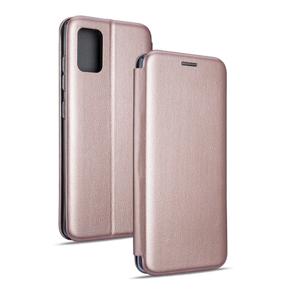 Inny Etui Book Magnetic LG K40s różowo-złoty /rosegold