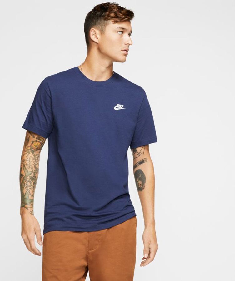Nike Koszulka męska Sportswear granatowa r. S AR4997 410