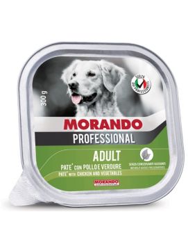 MORANDO Morando Pro Mokra Karma Dla Psa Pasztet z Kurczakiem i Warzywami 300 g