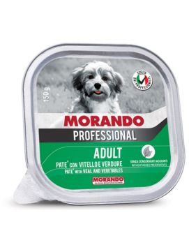 MORANDO Morando Pro Mokra Karma Pasztet Dla Psa z Cielęciną i Warzywami 150 g