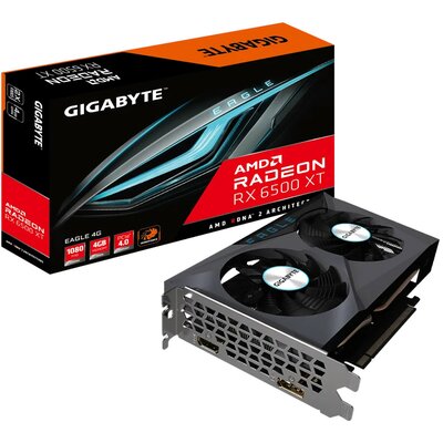 Gigabyte Karta graf. RX 6500 XT Eagle 4G GV-R65XTEAGLE-4GD