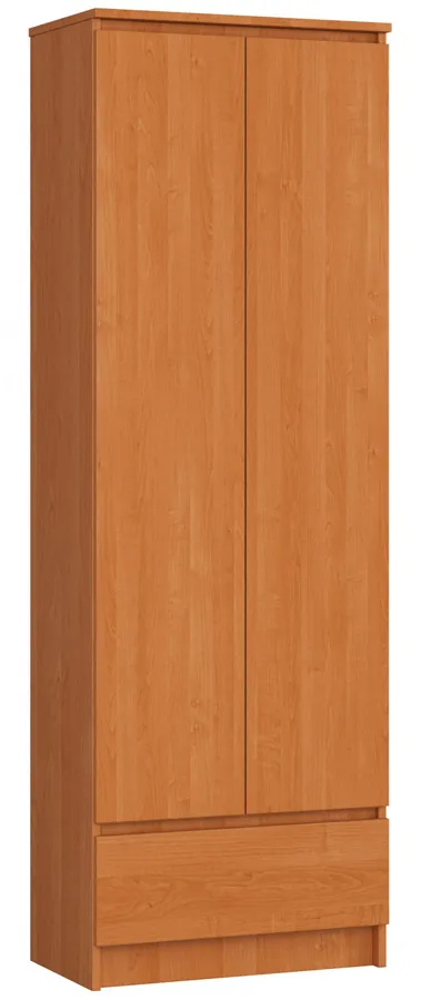 Klasyczny regał z drzwiczkami i szufladą olcha - Evon 3X