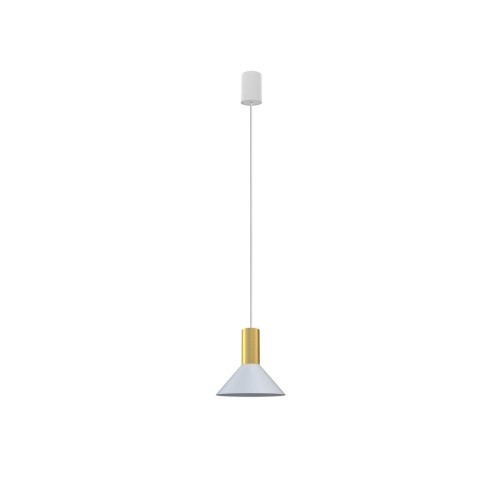 Nowodvorski Hermanos 8040 lampa wisząca zwis 1x10W GU10 biała