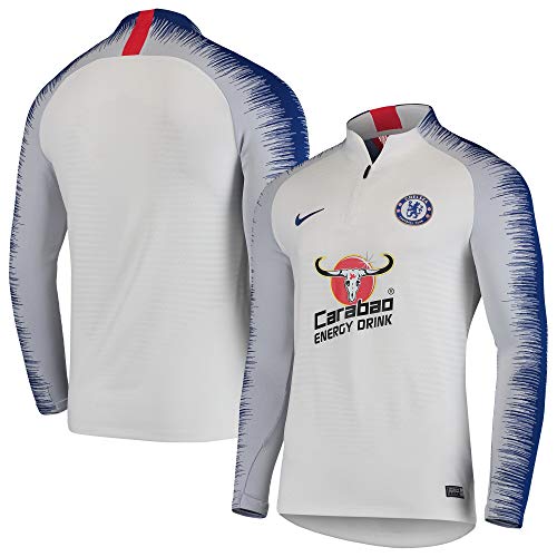 Nike Męska koszulka z długim rękawem Cfc M Vprknit Strke Dril White/White/Rush Blue/Rush Blu L