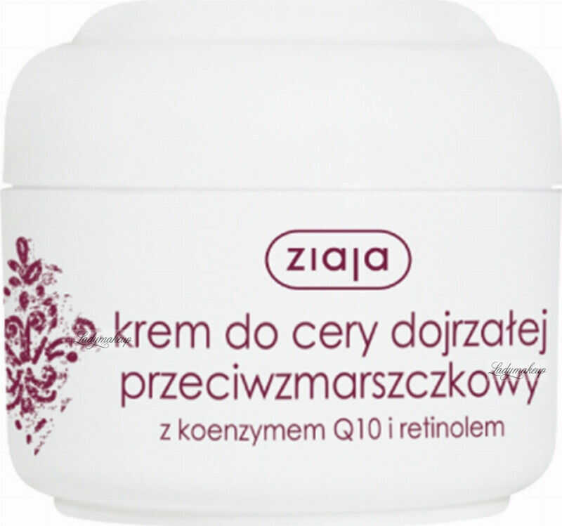 Ziaja Krem Przeciwzmarszczkowy z retinolem koenzymem Q 10 50ml