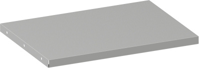 B2B Partner Dodatkowa półka do szafek metalowych, 508 x 400 mm, szara, 1 szt. 178666