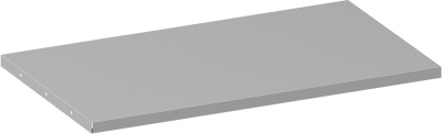 B2B Partner Dodatkowa półka do szafek metalowych, 800 x 500 mm, szara, 1 szt. 178668