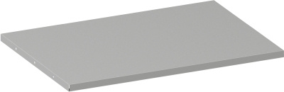 B2B Partner Dodatkowa półka do szafek metalowych, 800 x 600 mm, szara, 1 szt. 178669