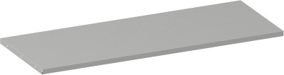Dodatkowa półka do szafek metalowych, 1200 x 500 mm, szara, 1 szt.