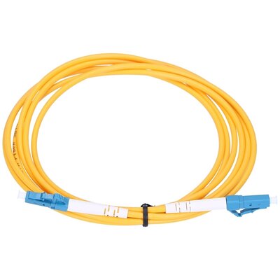 Zdjęcia - Drut i kabel ExtraLink Patchcord LC/UPC-LC/UPC Jednomodowy G652D 3mm 1m 