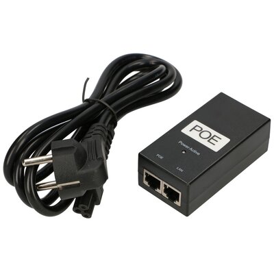 ExtraLink POE 24V-24W POWER ADAPTER WITH AC CABLE (EX.14169)