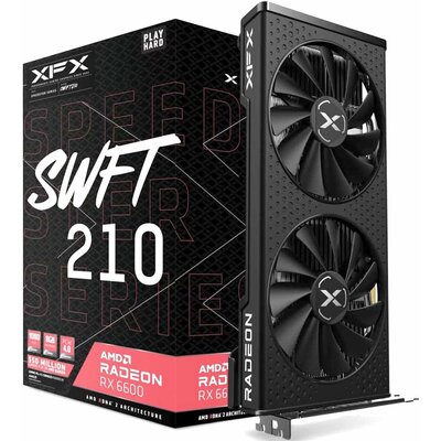 XFX Radeon RX6600 SPEEDSTER SWFT 210 8GB GDDR6 RX-66XL8LFDQ
