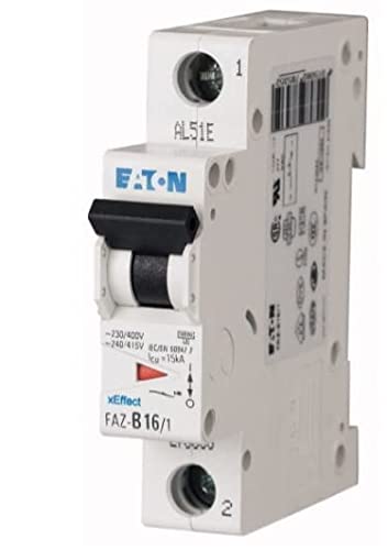 Eaton Wyłącznik nadprądowy jednobiegunowy C 1A FAZ-C1/1 278546