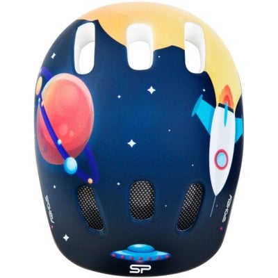 Spokey Kask Space rozmiar 49-56) Granatowo-żółty