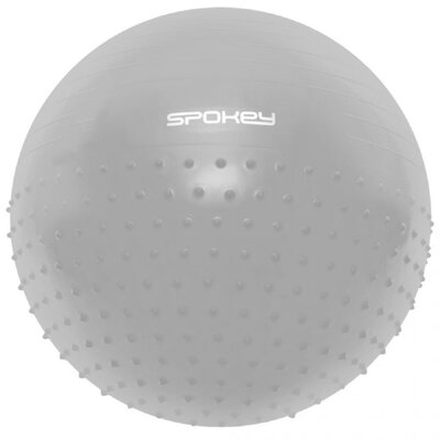 Spokey HalfFit Piłka gimn.masaż65cm