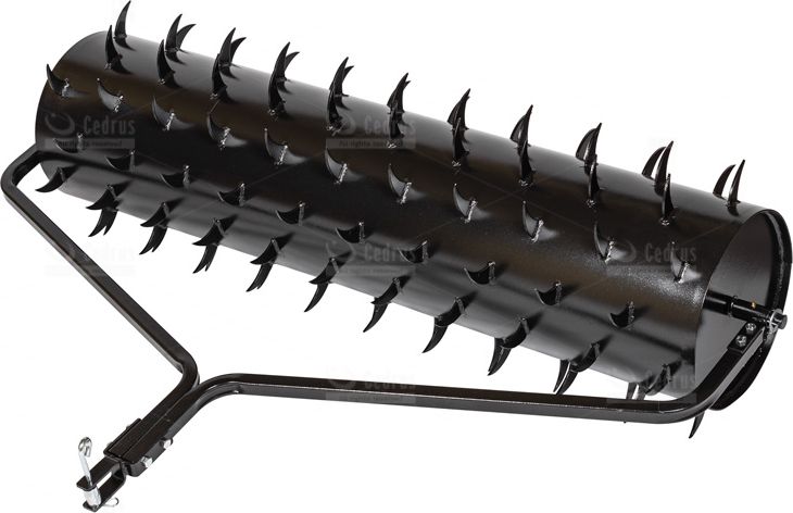 Cedrus Walec Ogrodowy z Kolcami Kolcowy Aerator Areator Wertykulator do Trawy Traktora 91cm SP31129