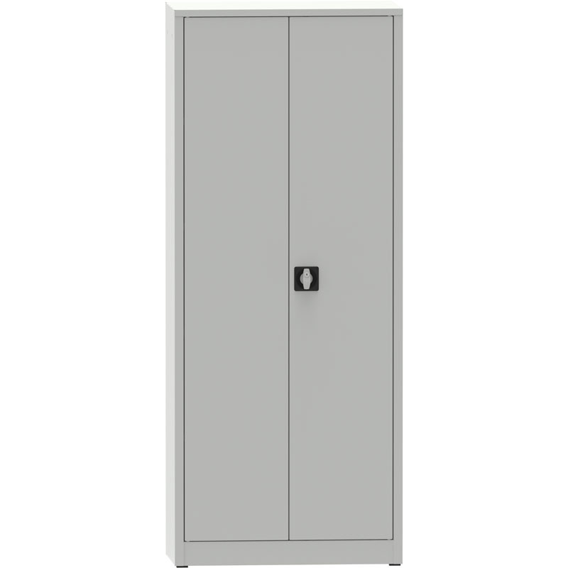 PARTNER B2B Warsztatowa szafa półkowa na narzędzia KOVONA JUMBO, 4 półki, spawana, 800 x 600 x 1950 mm, szara 178636