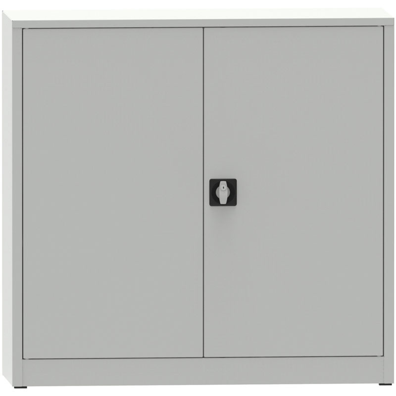 PARTNER B2B Warsztatowa szafa półkowa na narzędzia KOVONA JUMBO, 2 półki, spawana, 1200 x 600 x 1150 mm, szara 178654
