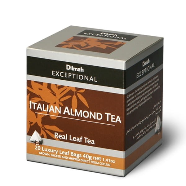 Dilmah Herbata czarna Italian Almond Tea 20 torebek
