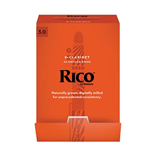 Rico D'Addario by D'Addario Bb stroiki klarnetowe, siła 3.0, 50 sztuk RCA0130-B50