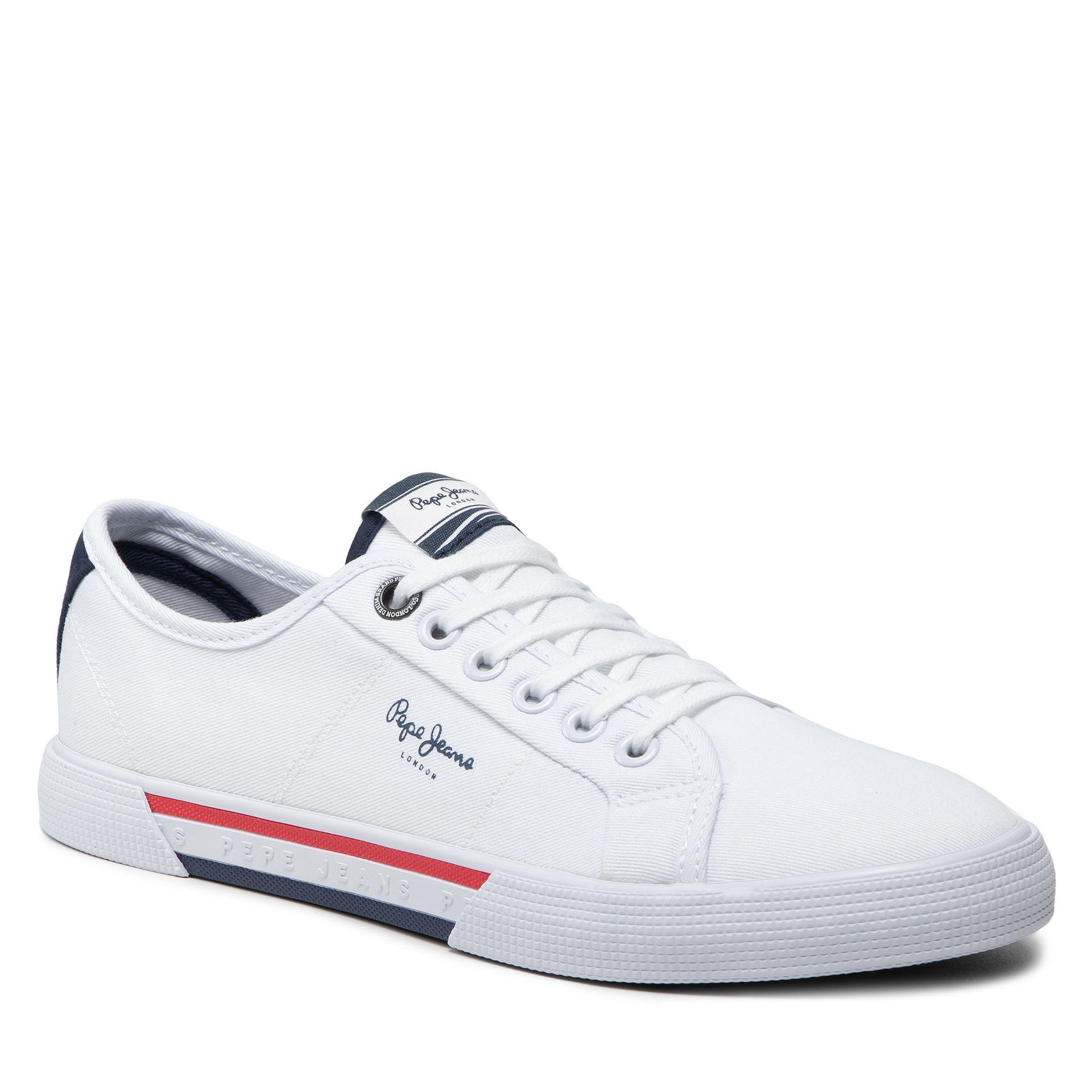 Pepe jeans Tenisówki Brady Men Basic PMS30816 White 800