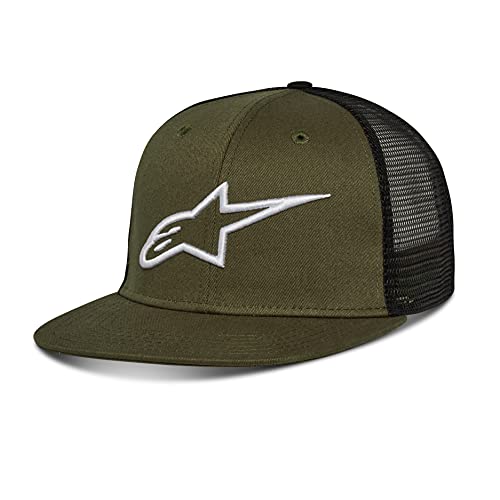 Alpinestars Męska czapka baseballowa Corp Trucker Wojskowy/czarny Rozmiar uniwersalny