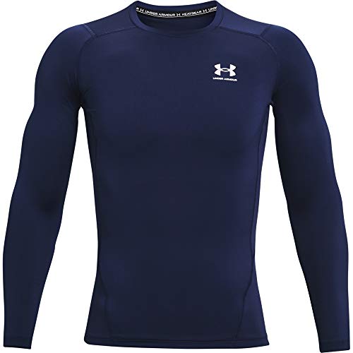 Under Armour Męska koszulka funkcyjna UA Hg Armour Comp Ls, przylegająca do ciała, oddychająca koszulka z długim rękawem