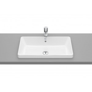 Roca A3270Y8S00 GAP Umywalka blatowa prostokątna 60x37 cm z przelewem Supraglaze