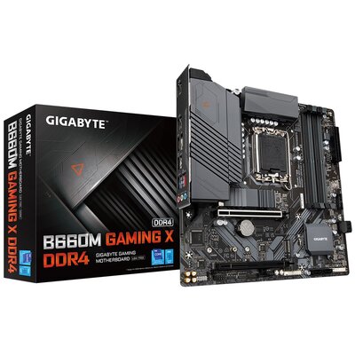 Gigabyte Płyta główna B660M GAMING X DDR4 s1 700 2DDR4 DP/HDMI M.2 mATX B660M GAMING X DDR4