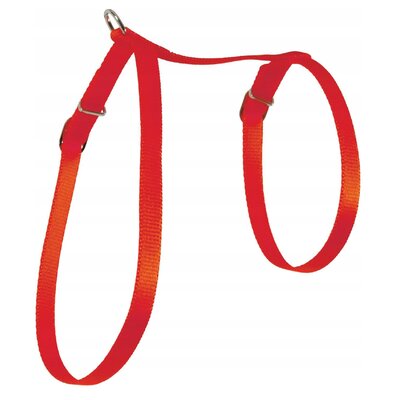 ZOLUX Szelki dla kota 10mm, nylon, czerwone