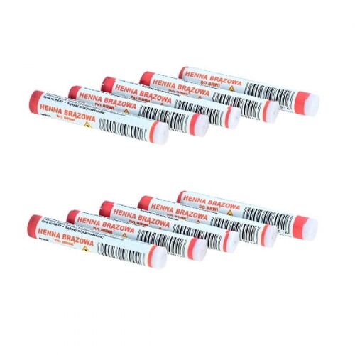 Wbik Cosmetics Brązowa henna do brwi i rzęs 1ml x 5szt WBiK 323B-661F8_44