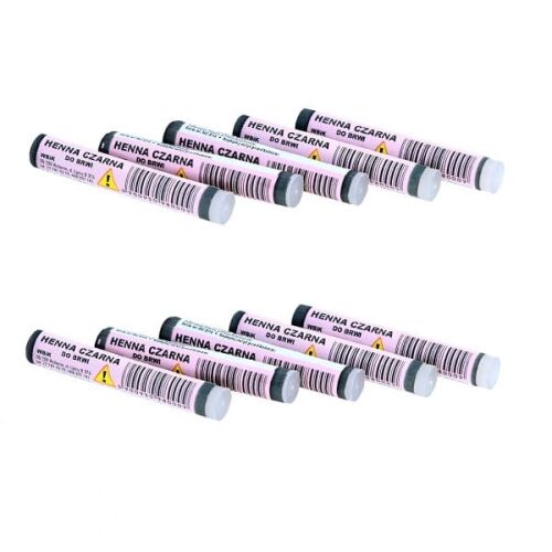 Wbik Cosmetics Czarna henna do brwi i rzęs 1ml x 5szt WBiK 323B-661F8_33