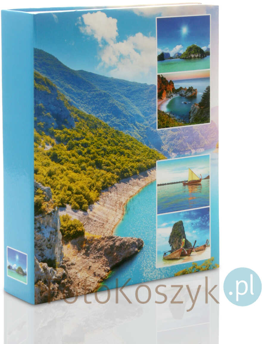 Album na zdjęcia wsuwane Podróż niebieski (200 zdjęć 10x15)