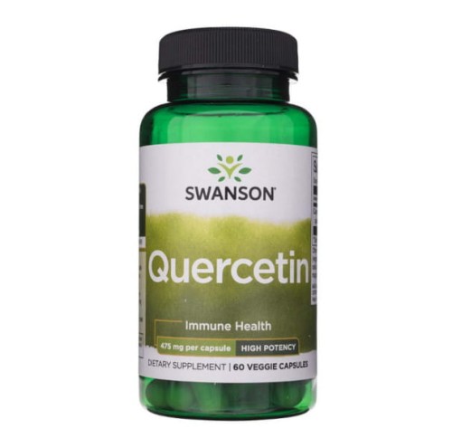 SWANSON Kwercetyna (Quercetin) 475 mg - 60 kapsułek