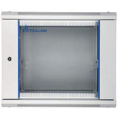 ExtraLink 9U 600X450 WALL-MOUNTED RACKMOUNT CABINET GREY (EX.8574)
