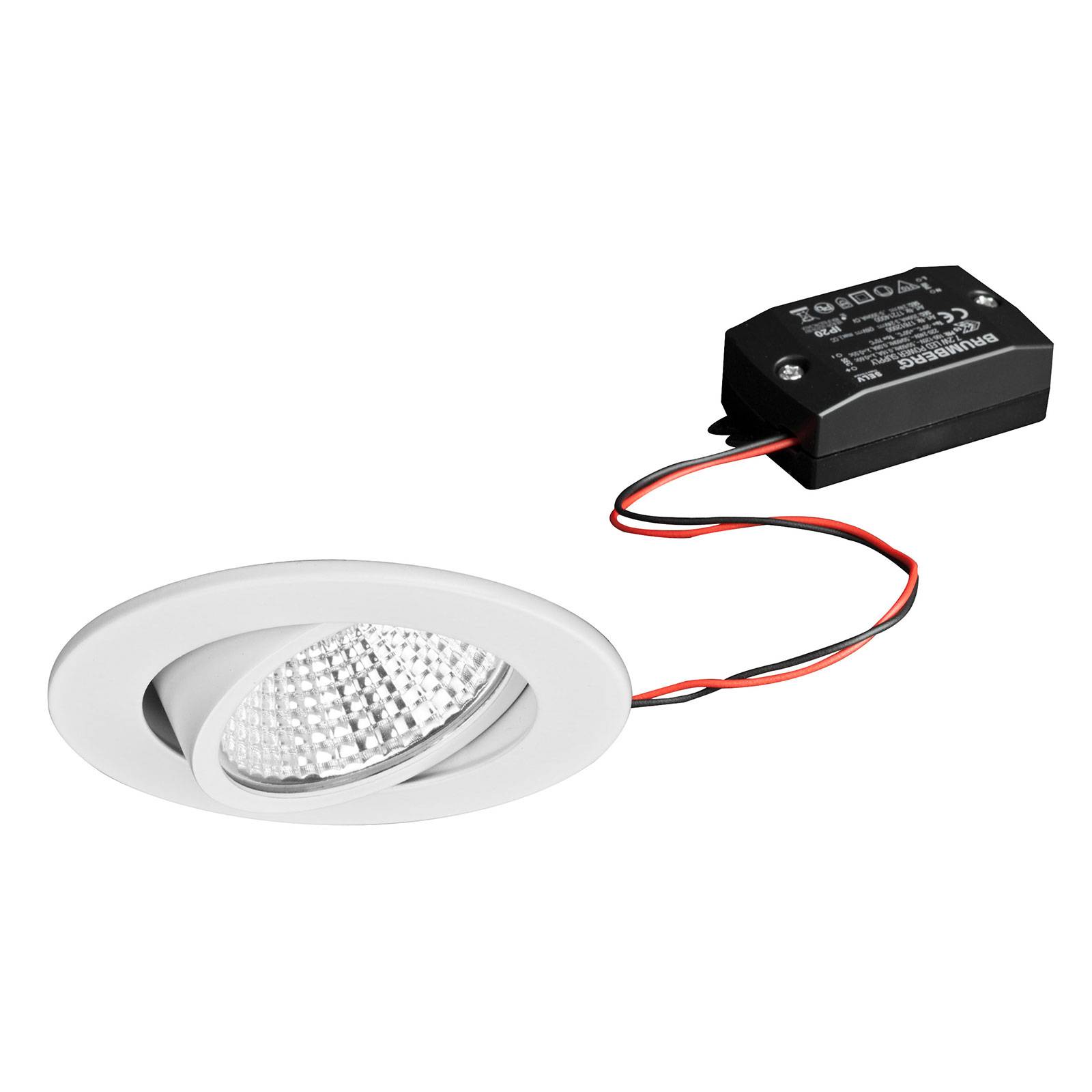 Brumberg spot wpuszczany LED 38° biały 2 700 K