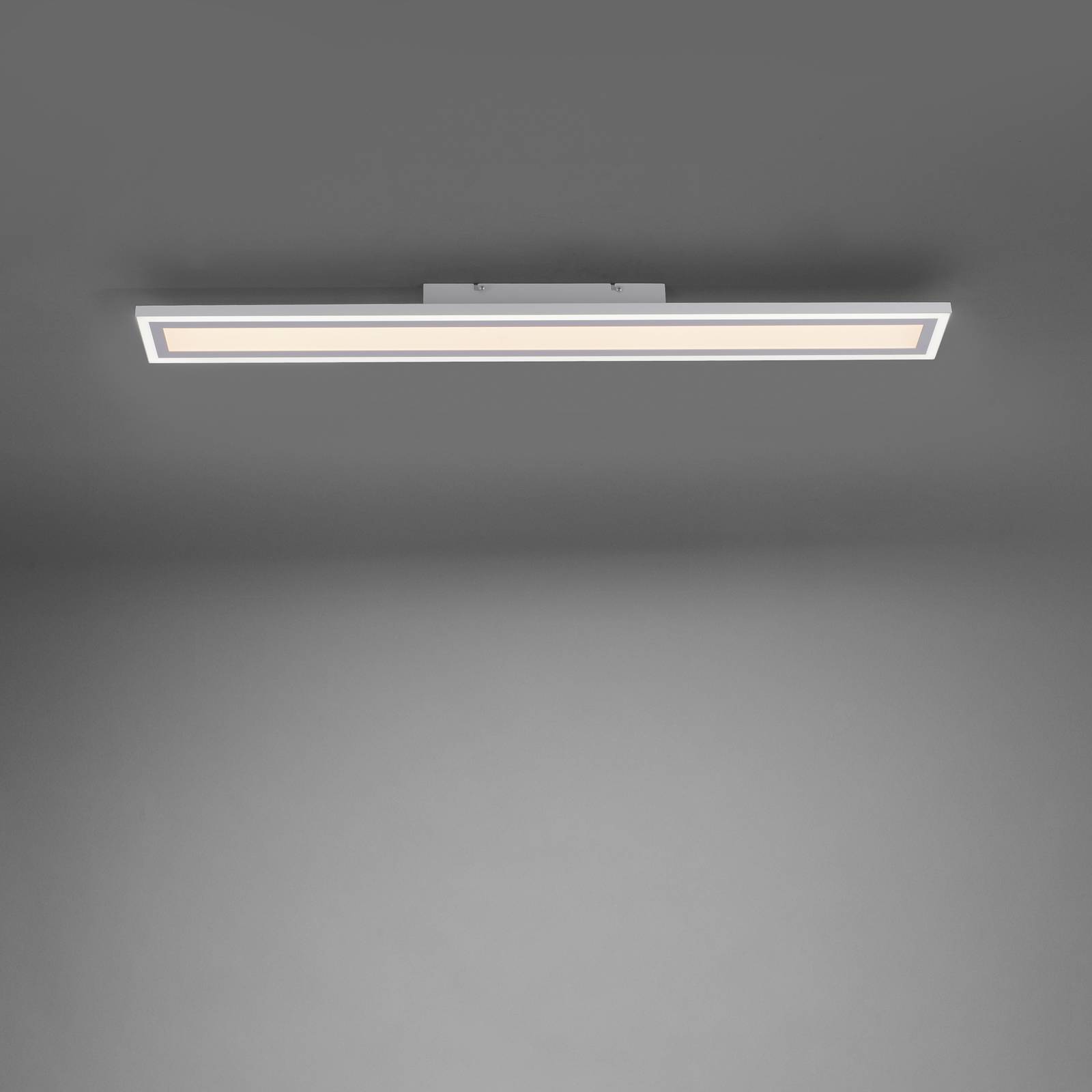 Leuchten Direkt Lampa sufitowa LED Edging, CCT, 100 x 12 cm