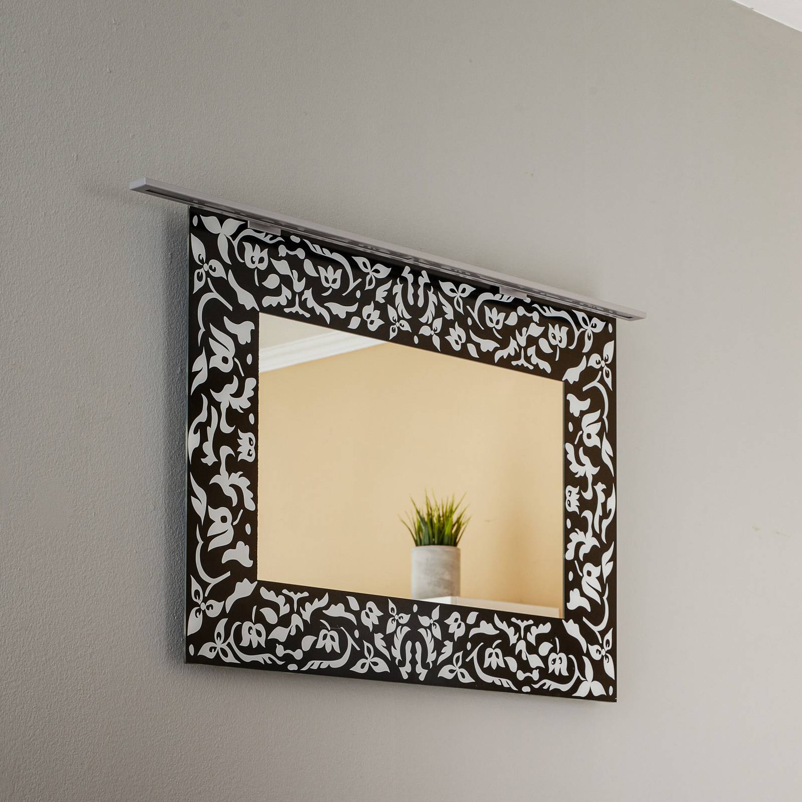 Oświetlenie lustra LED Espelho 80 cm alu 4 000 K