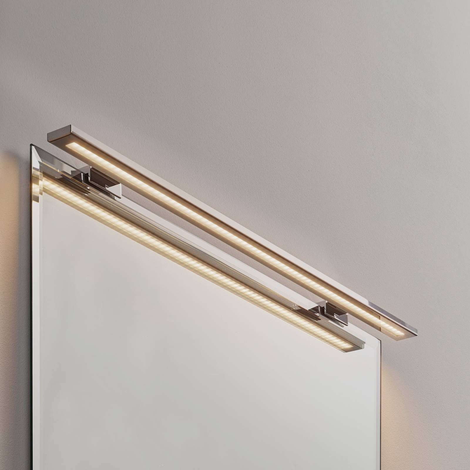 Oświetlenie lustra LED Espelho 60 cm chrom 4 000 K