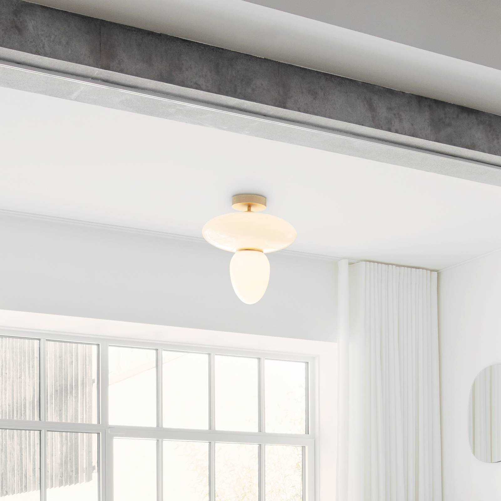 Nuura Aps Nuura Rizzatto 42 lampa sufitowa mosiądz/biała